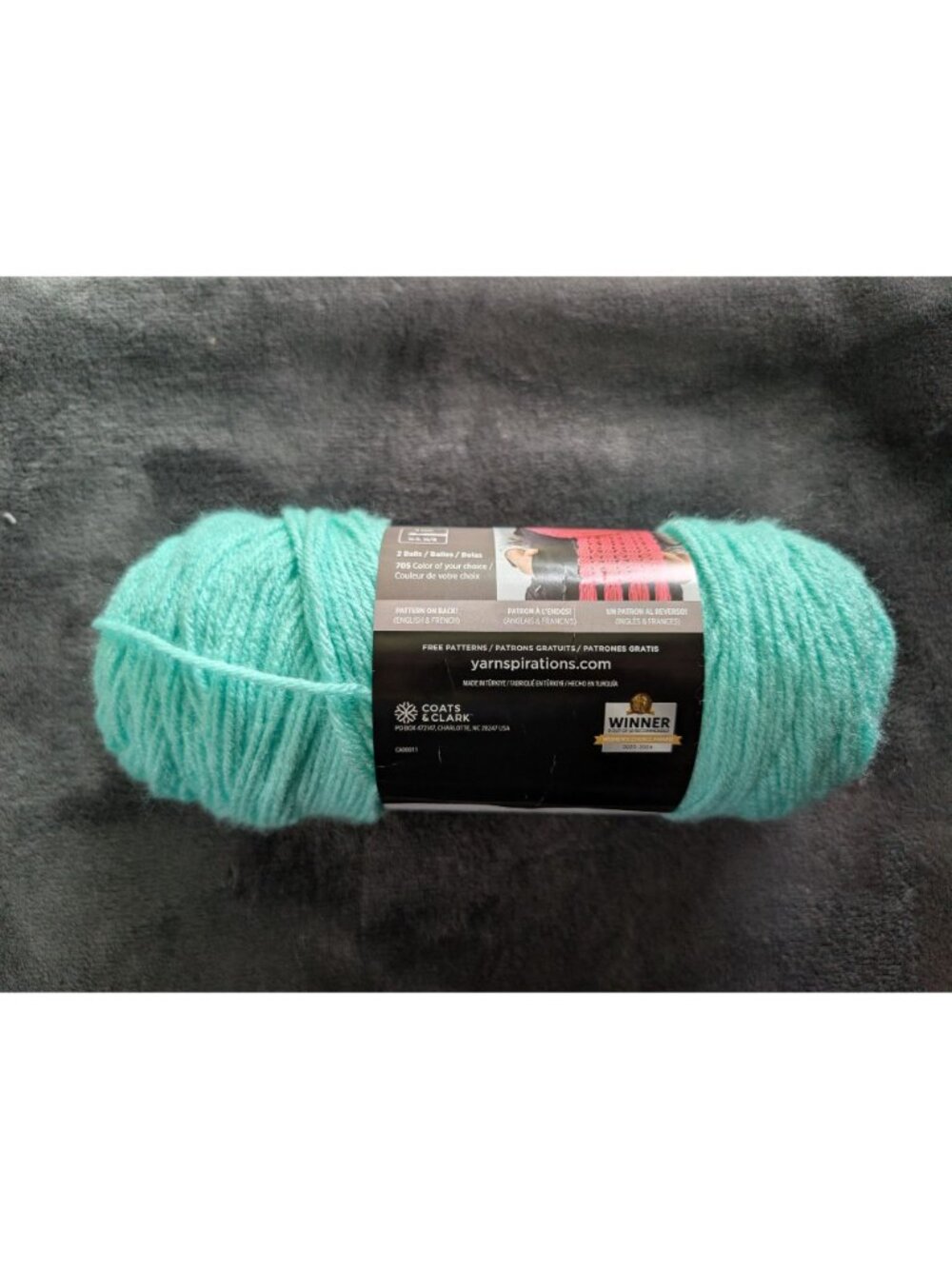 Yarnspirations Red Heart Super Saver Worsted Acrylic Yarn - Minty - Picture 2 of 5